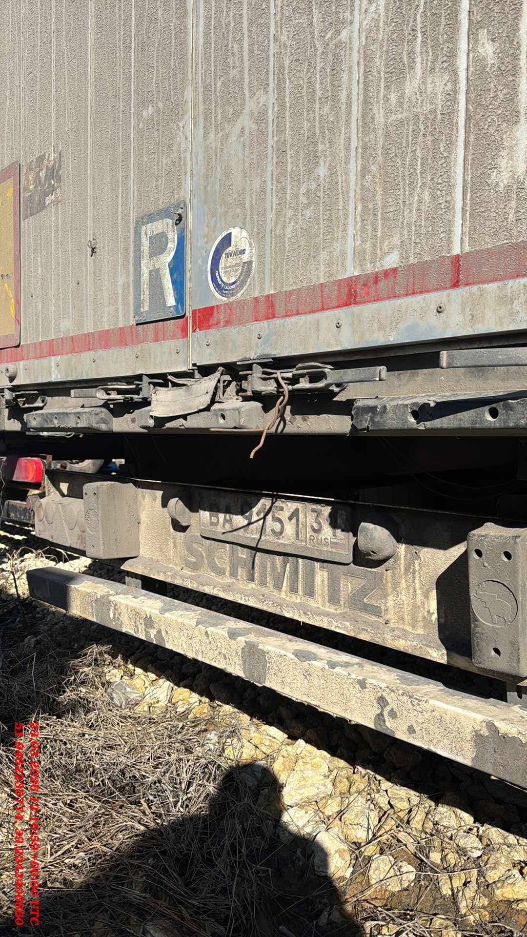 SCHMITZ Шторно-бортовой 9084, 2015 года