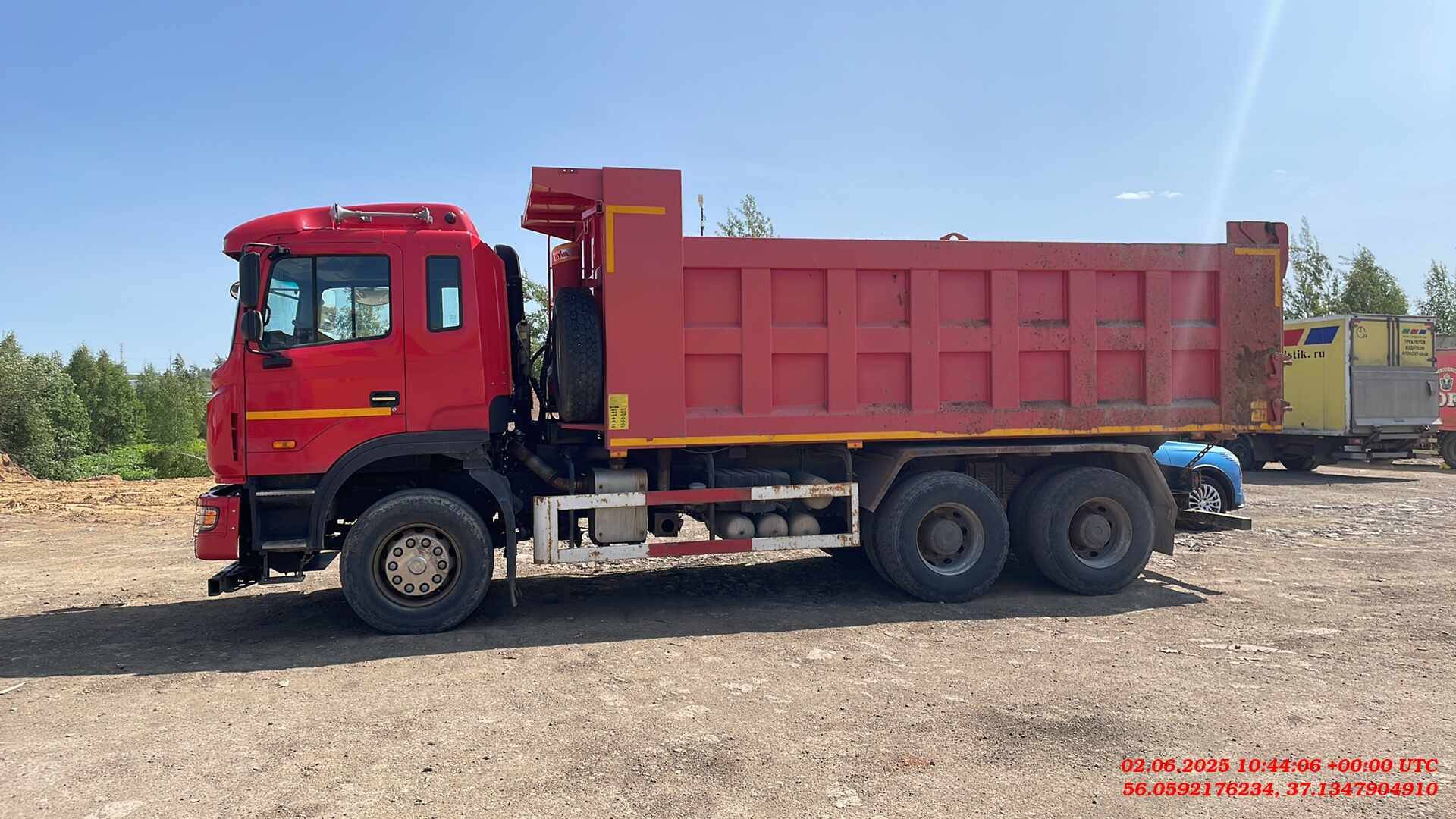 JAC N350 6x4,  52 522 км, 2021 года в лизинг