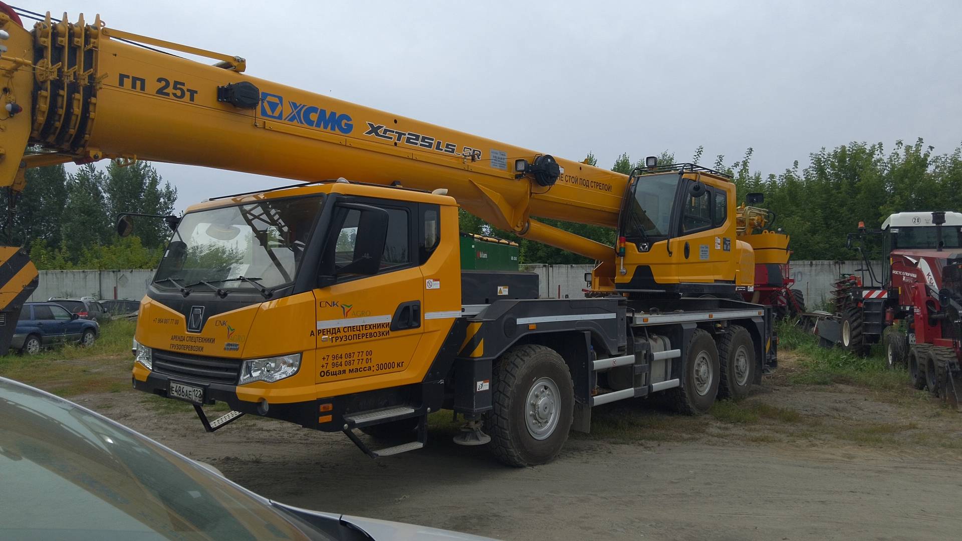 XCMG/MGCM XCT25L5_SR,  7 340 км, 2024 года в лизинг