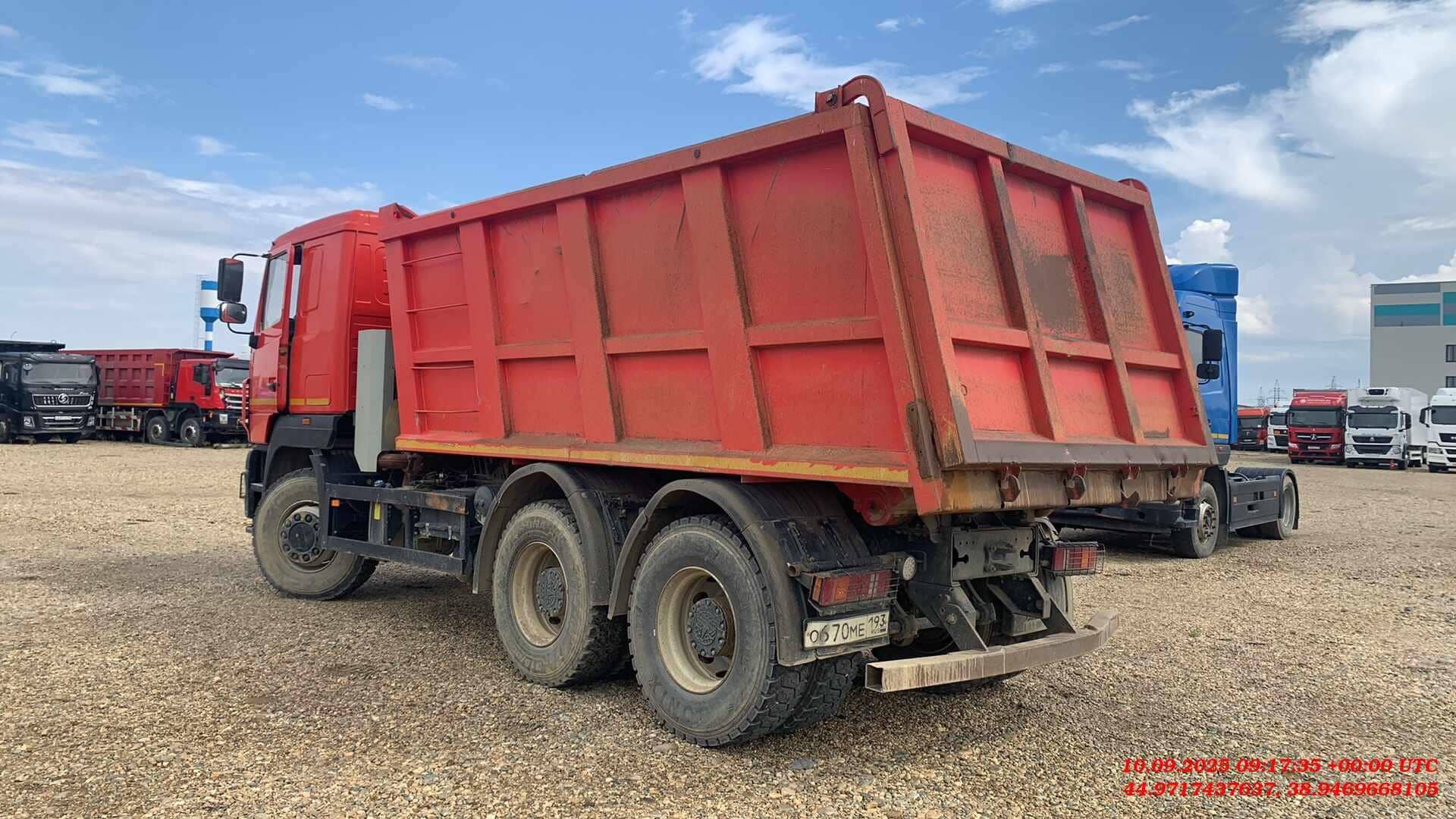 МАЗ 650126-8584-000,  28 134 км, 2021 года в лизинг