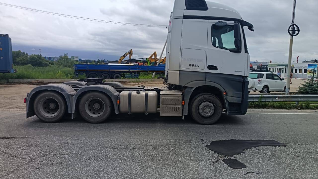 Mercedes-Benz Actros C 2658 6X4 (StreamSpace),  52 842 км, 2022 года в лизинг