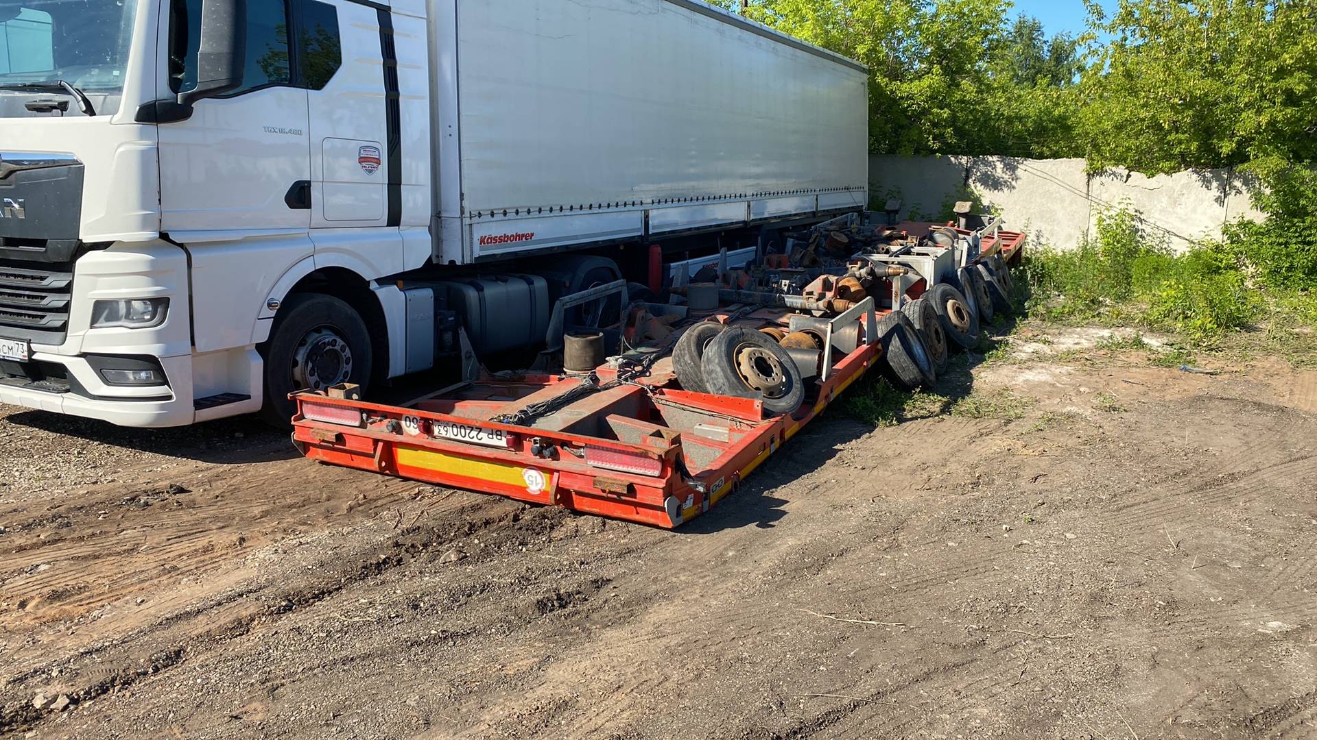 Компания СпецПрицеп Тяжеловоз низкорамный 9942L4, 2022 года в лизинг