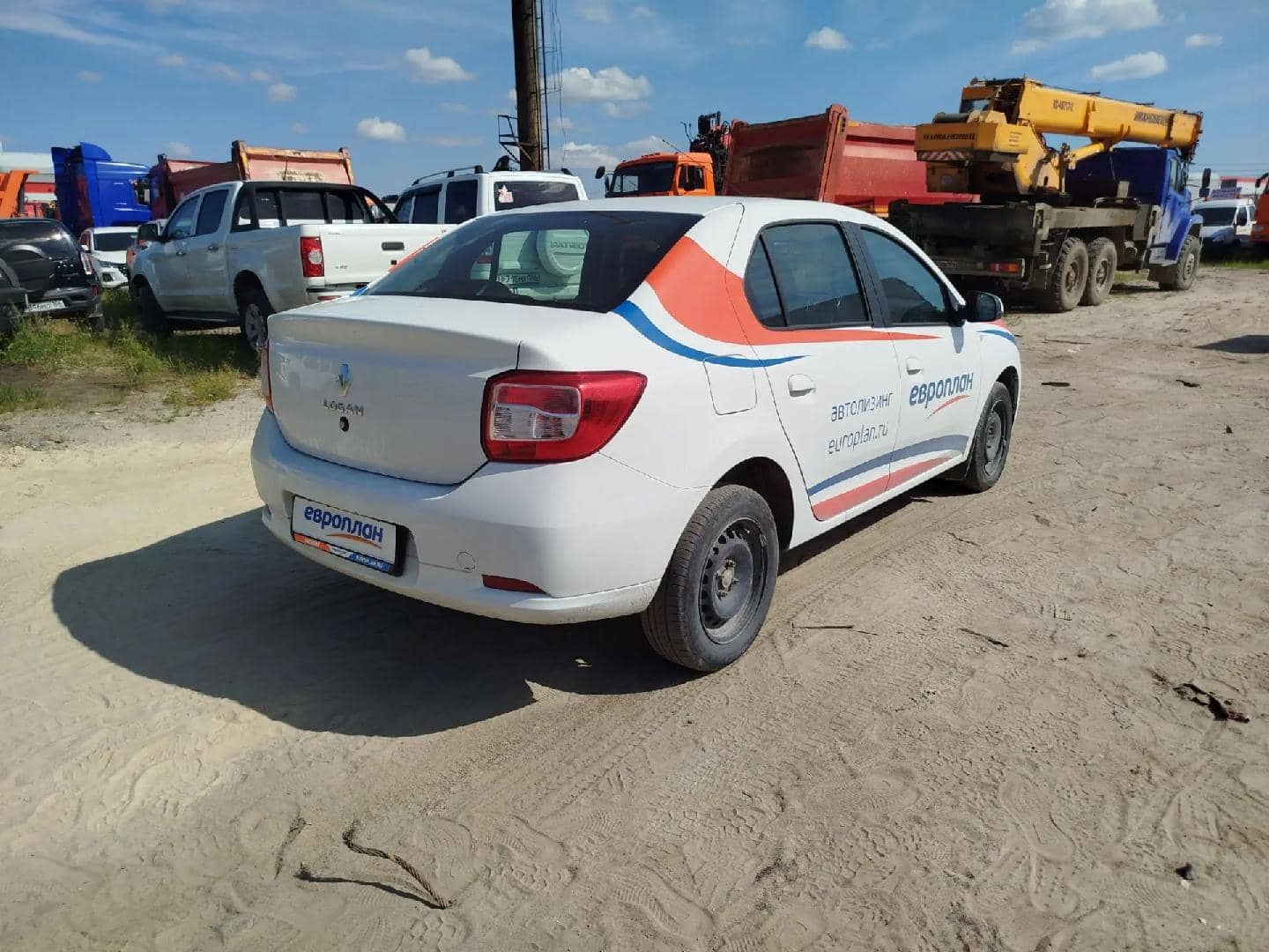 Renault Logan II,  112 454 км, 2020 года в лизинг