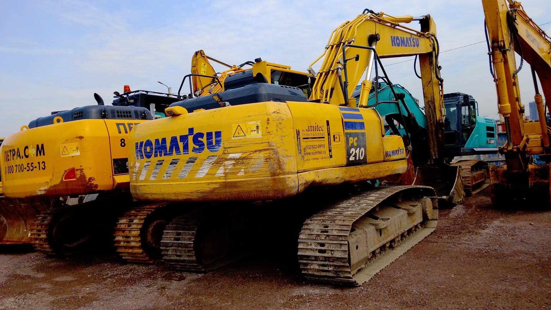 KOMATSU PC210-10M0,  9 963 км, 2022 года в лизинг