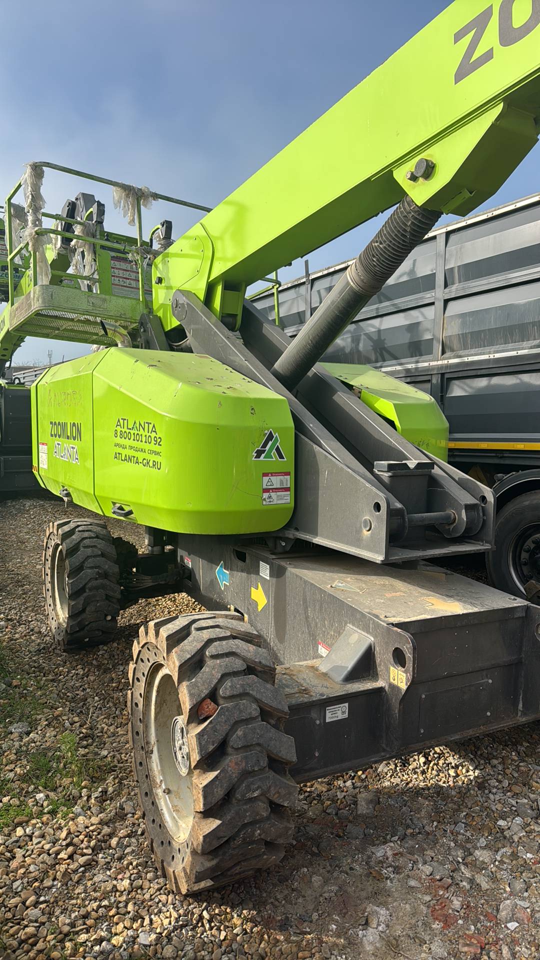 Zoomlion ZT20J самоходный телескопический подъемник,  1 336 км, 2022 года в лизинг