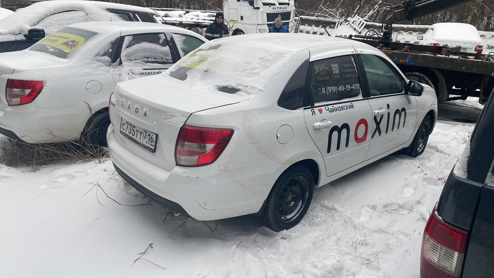 Lada Granta седан,  101 589 км, 2024 года в лизинг