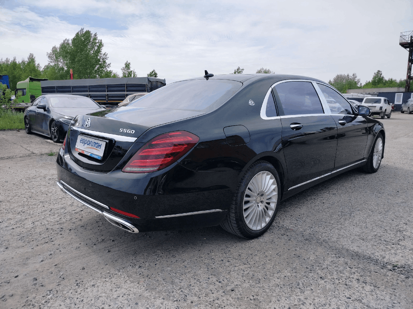 Mercedes-Benz S седан,  38 813 км, 2019 года в лизинг