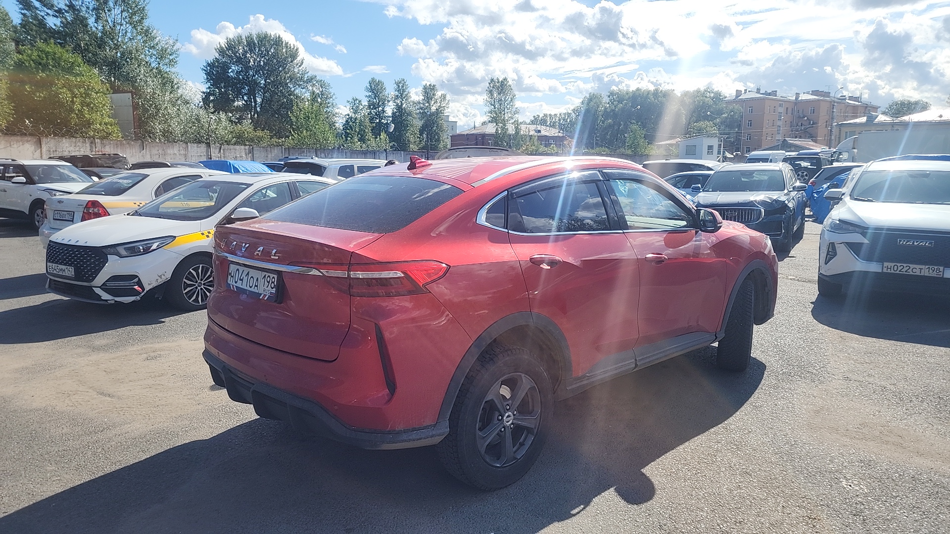 Haval F7x,  165 993 км, 2022 года