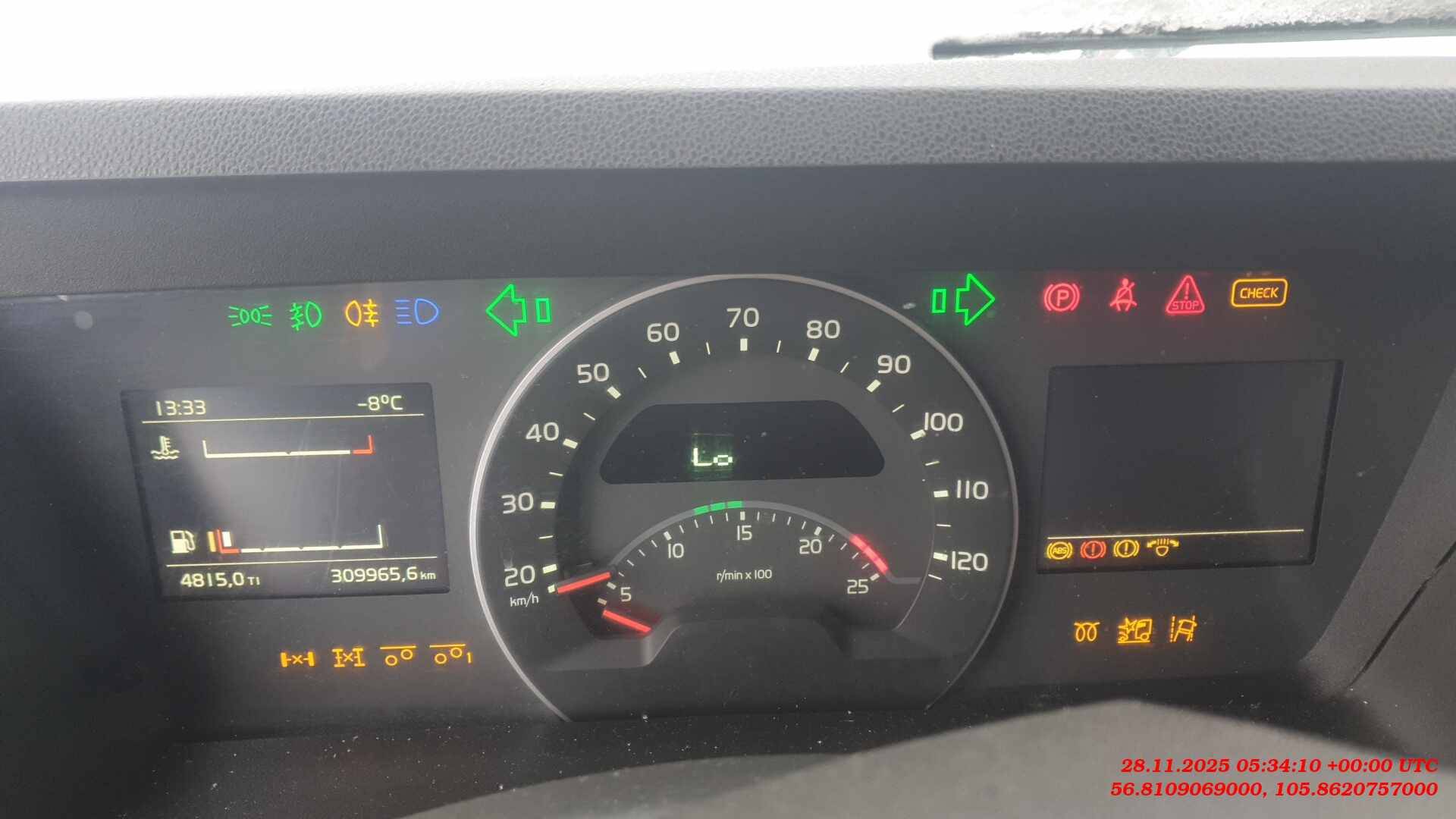 Volvo FMX 460 6x6 (FMX Globetrotter),  309 965 км, 2017 года в лизинг