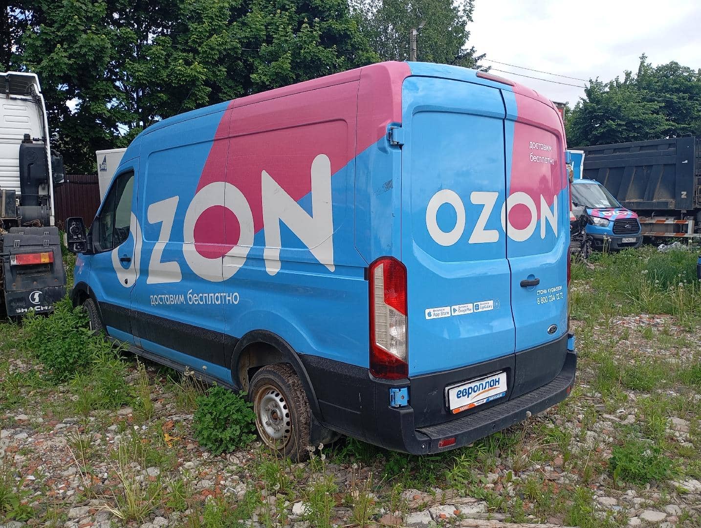 Ford Transit,  191 189 км, 2021 года в лизинг