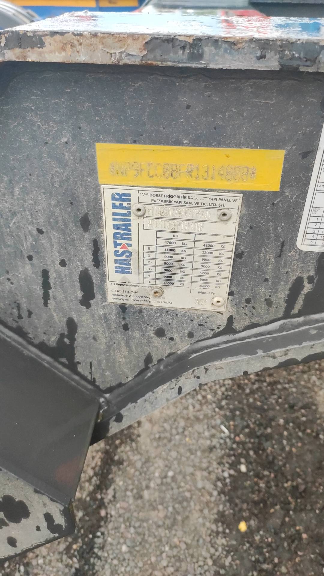 HASTRAILER PROCON FCC 100 - 40, 2024 года в лизинг