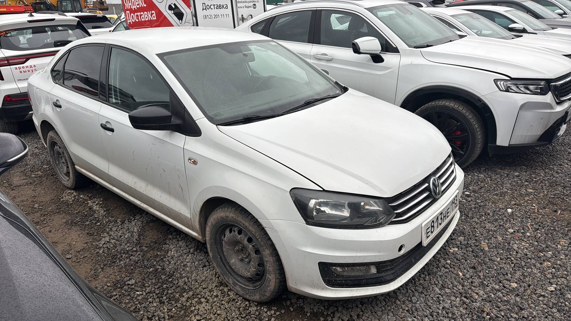 Volkswagen Polo,  165 845 км, 2019 года в лизинг