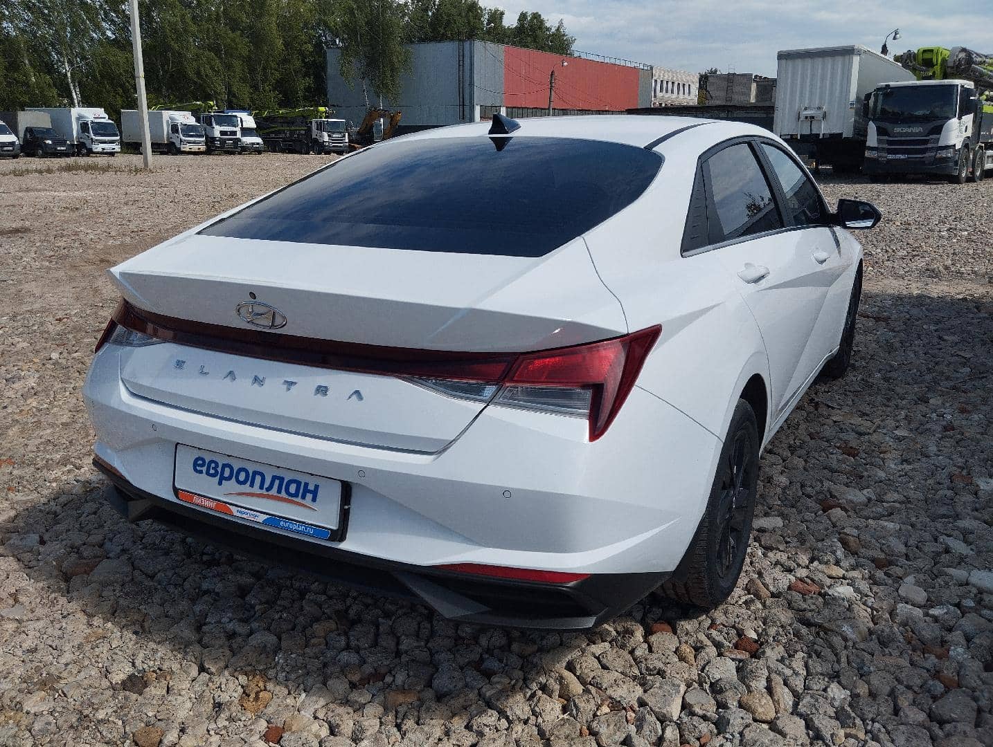 Hyundai Elantra,  107 248 км, 2021 года в лизинг