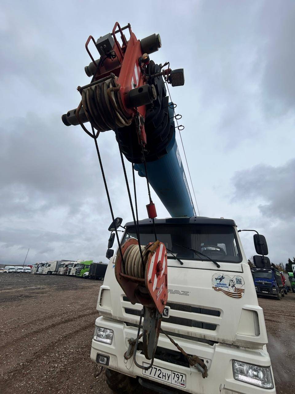 Камышинский Крановый Завод КС-55729-5K-31 KAMAZ-43118 (6х6) г/п 32т. стрела 31м. ,  12 555 км, 2023 года в лизинг