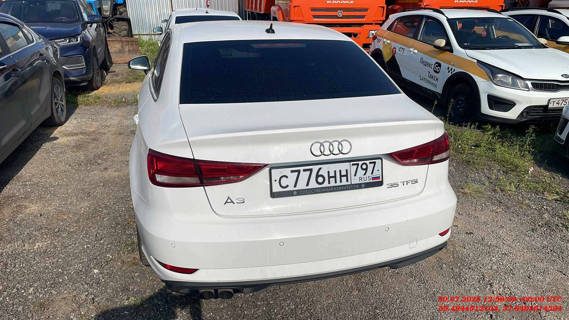 Audi A3 Sedan,  183 721 км, 2018 года в лизинг