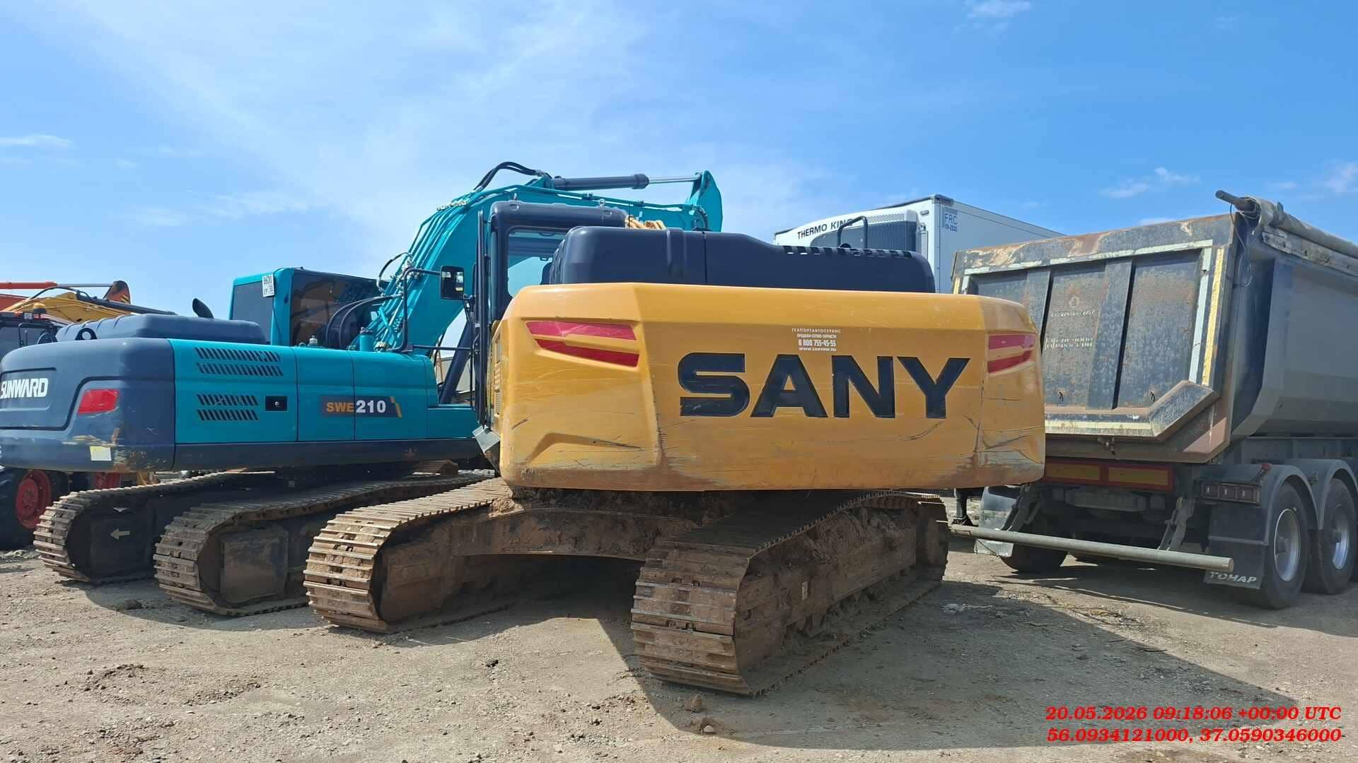 SANY SY245H с харвестерной головкой Waratah H480C, 2024 года в лизинг