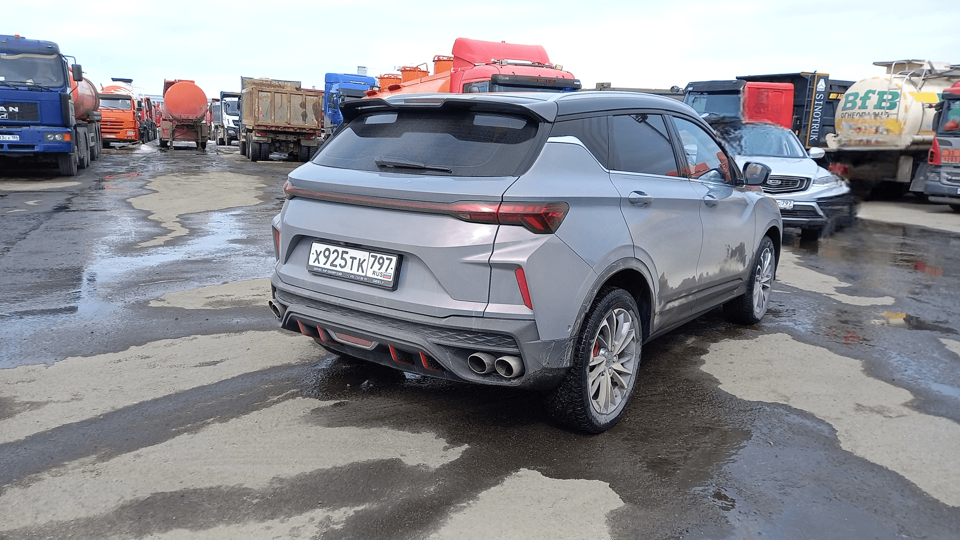 Geely Coolray,  87 212 км, 2024 года в лизинг