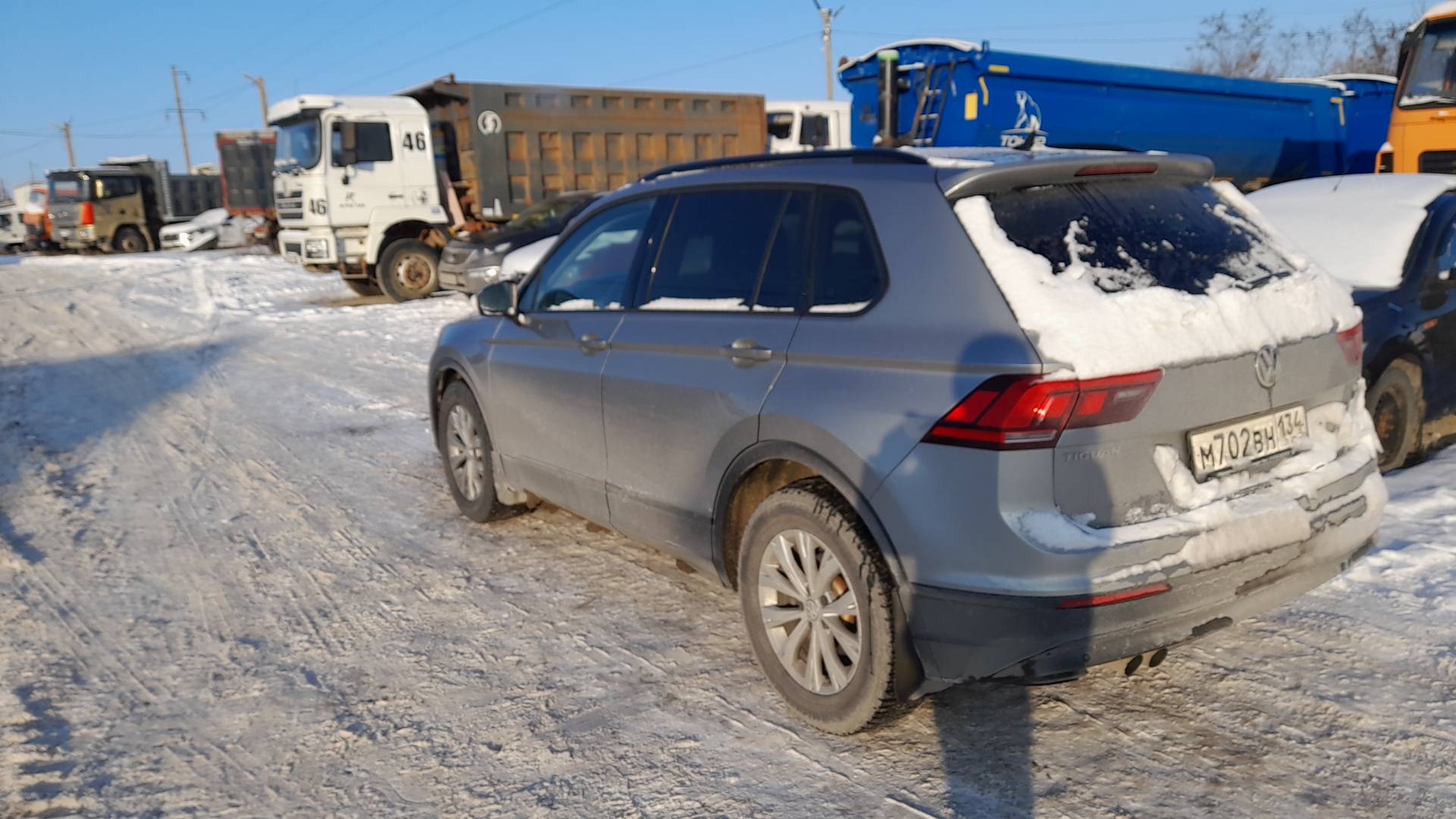 Volkswagen Tiguan,  86 222 км, 2020 года в лизинг