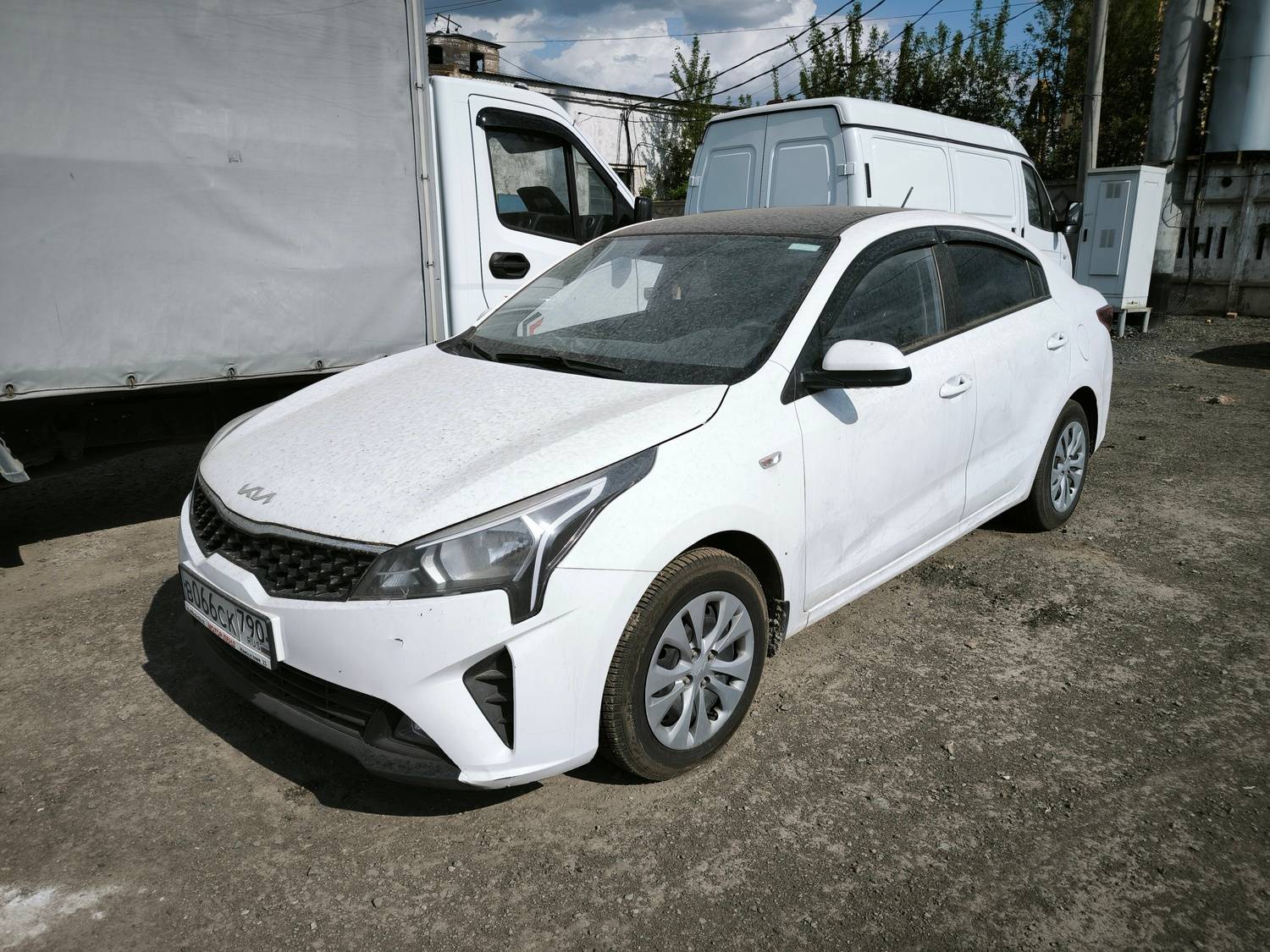 KIA Rio,  190 000 км, 2021 года в лизинг