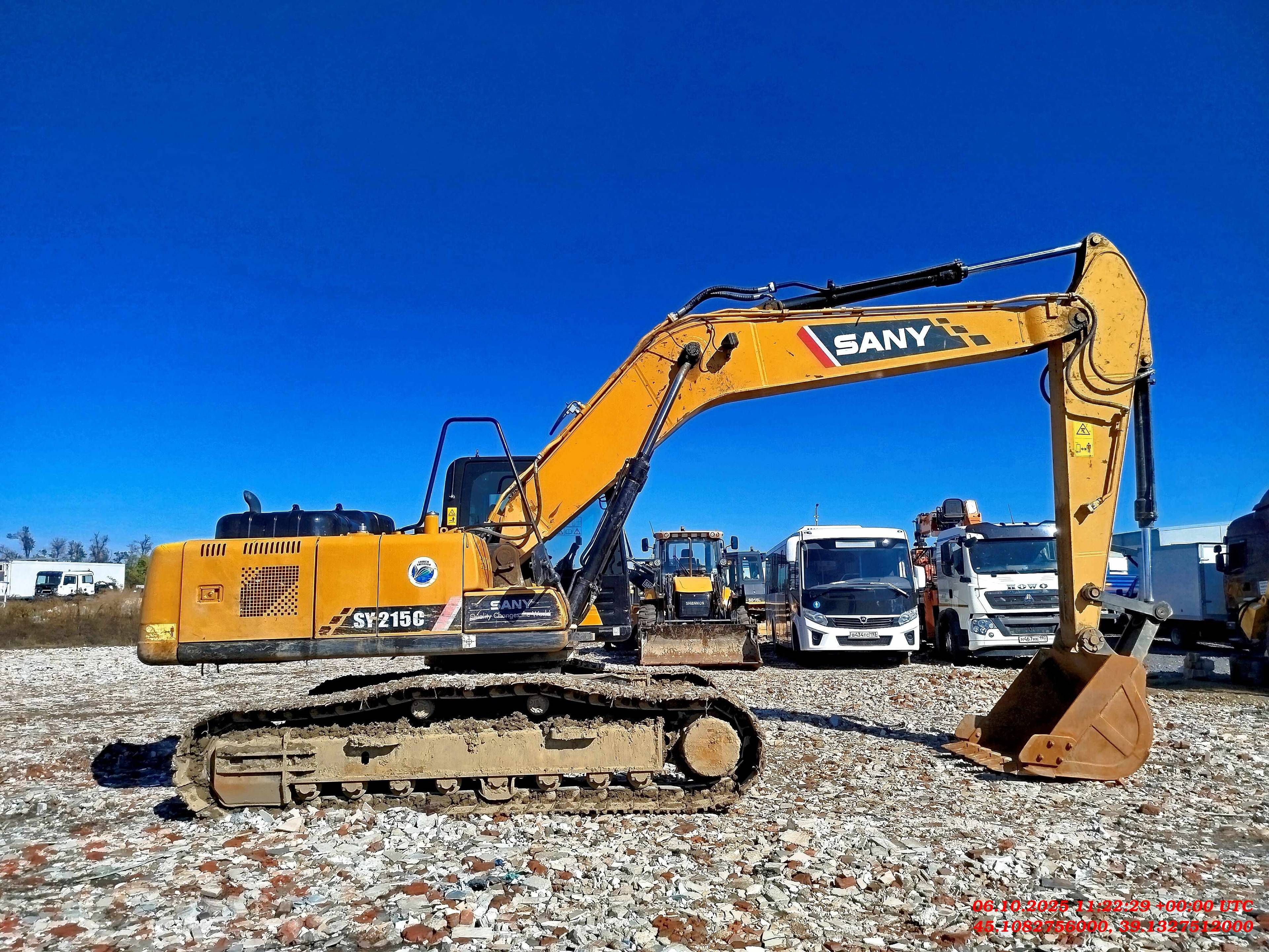 SANY SY215C, 2023 года в лизинг