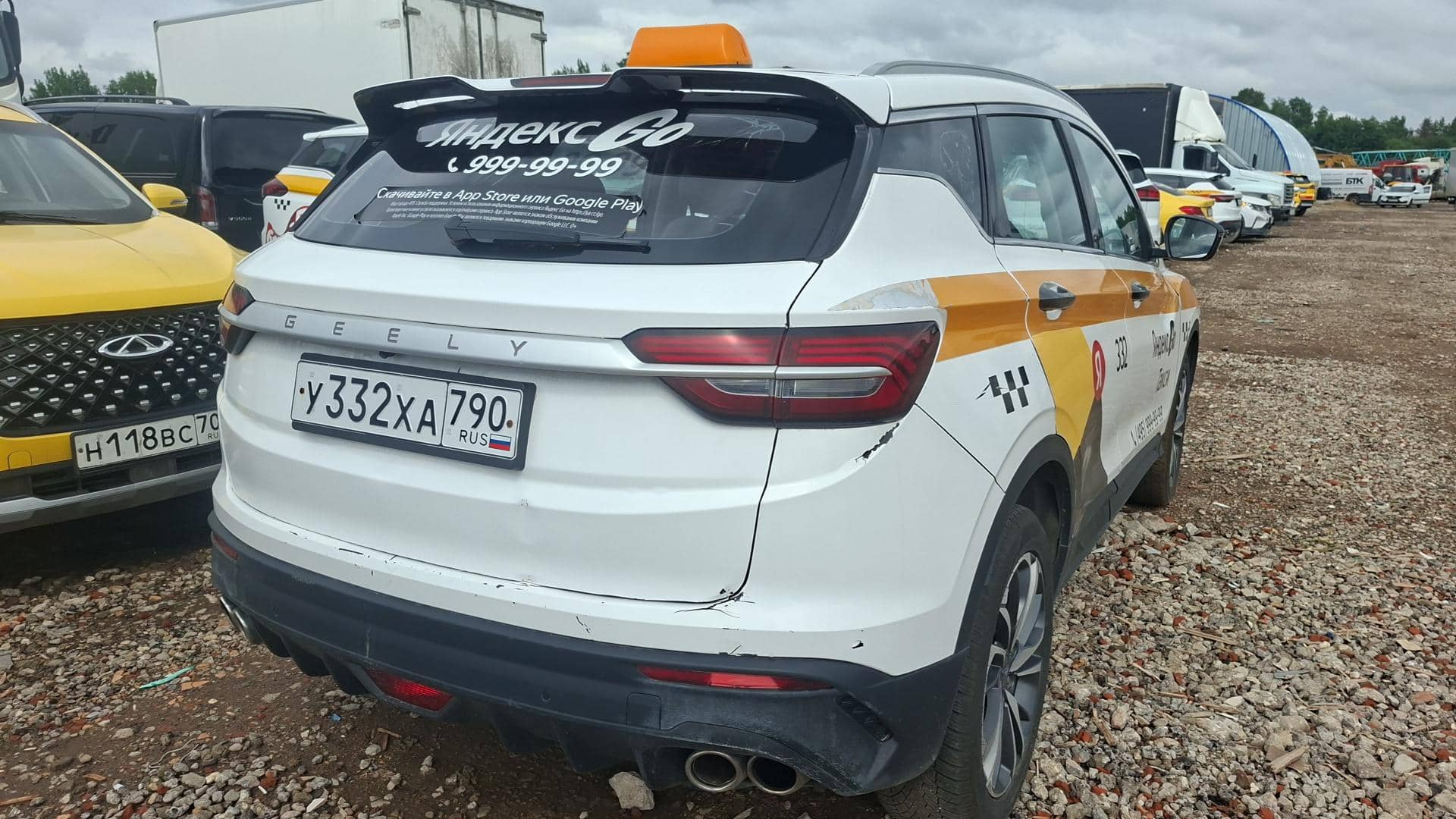 Geely Coolray,  276 488 км, 2023 года в лизинг