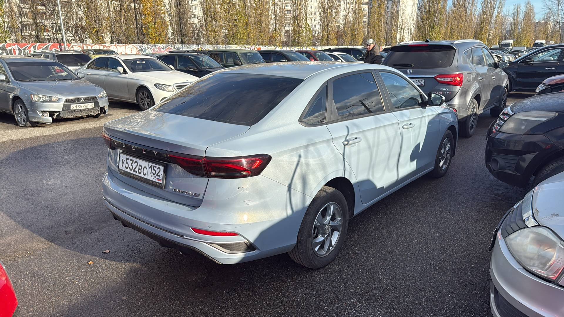 Geely Emgrand,  79 398 км, 2023 года в лизинг