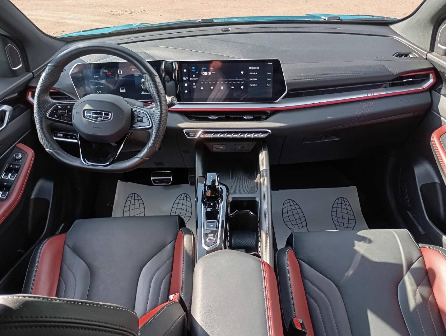 Geely Coolray,  57 300 км, 2023 года в лизинг