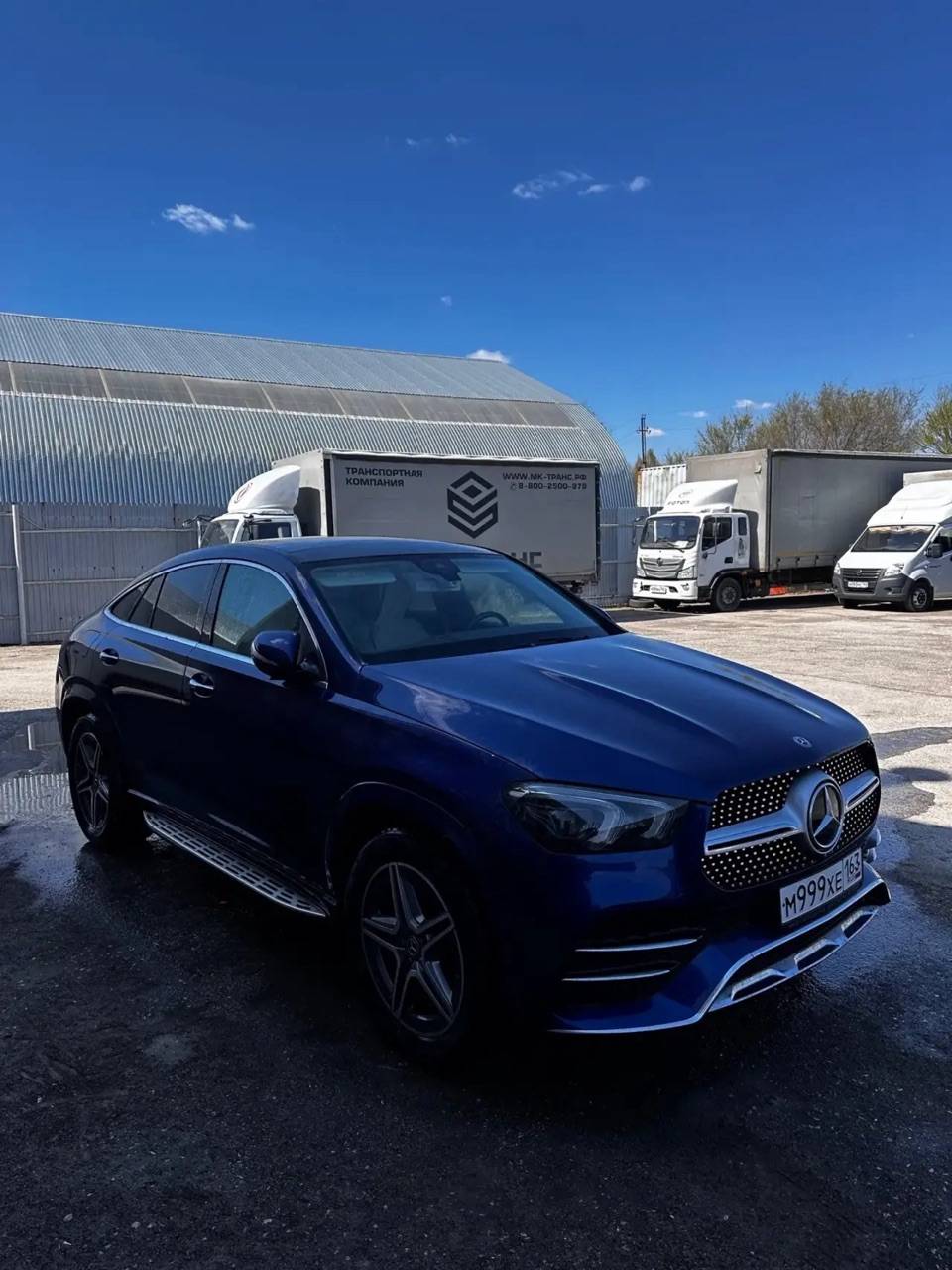 Mercedes-Benz GLE,  140 572 км, 2020 года в лизинг
