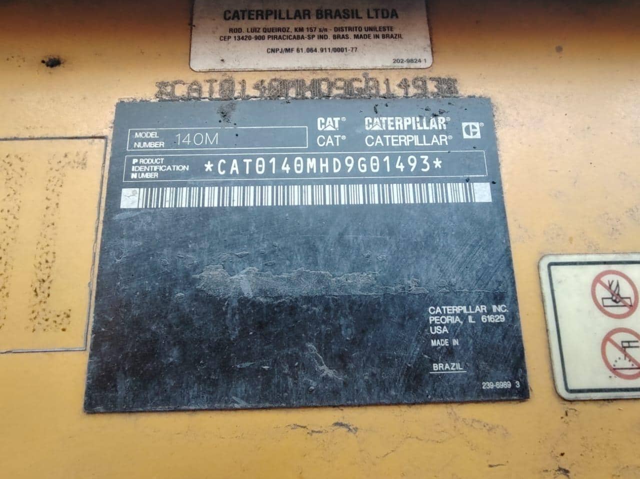 CATERPILLAR 140M, 2014 года в лизинг