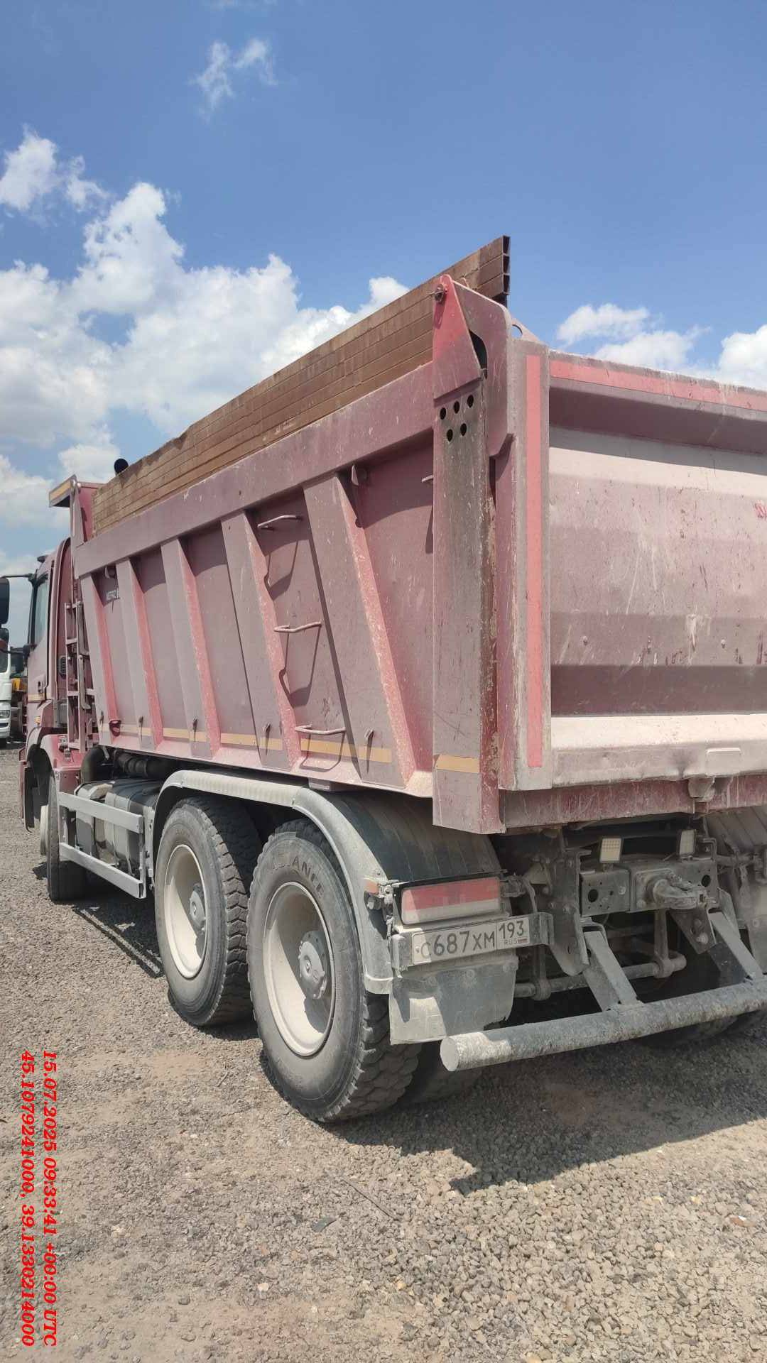 КАМАЗ 6580-S5 (K4140),  94 127 км, 2021 года