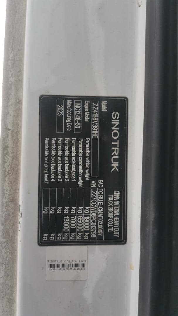 Sitrak ZZ4186V391HE,  375 177 км, 2023 года в лизинг