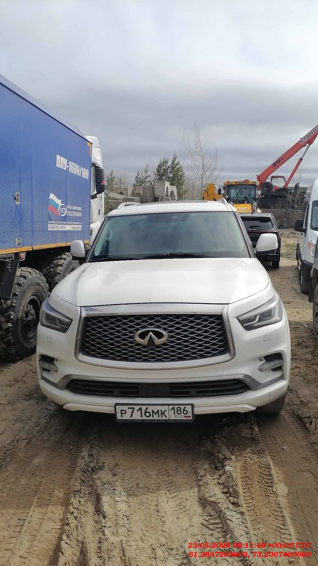 INFINITI QX80,  135 641 км, 2019 года в лизинг