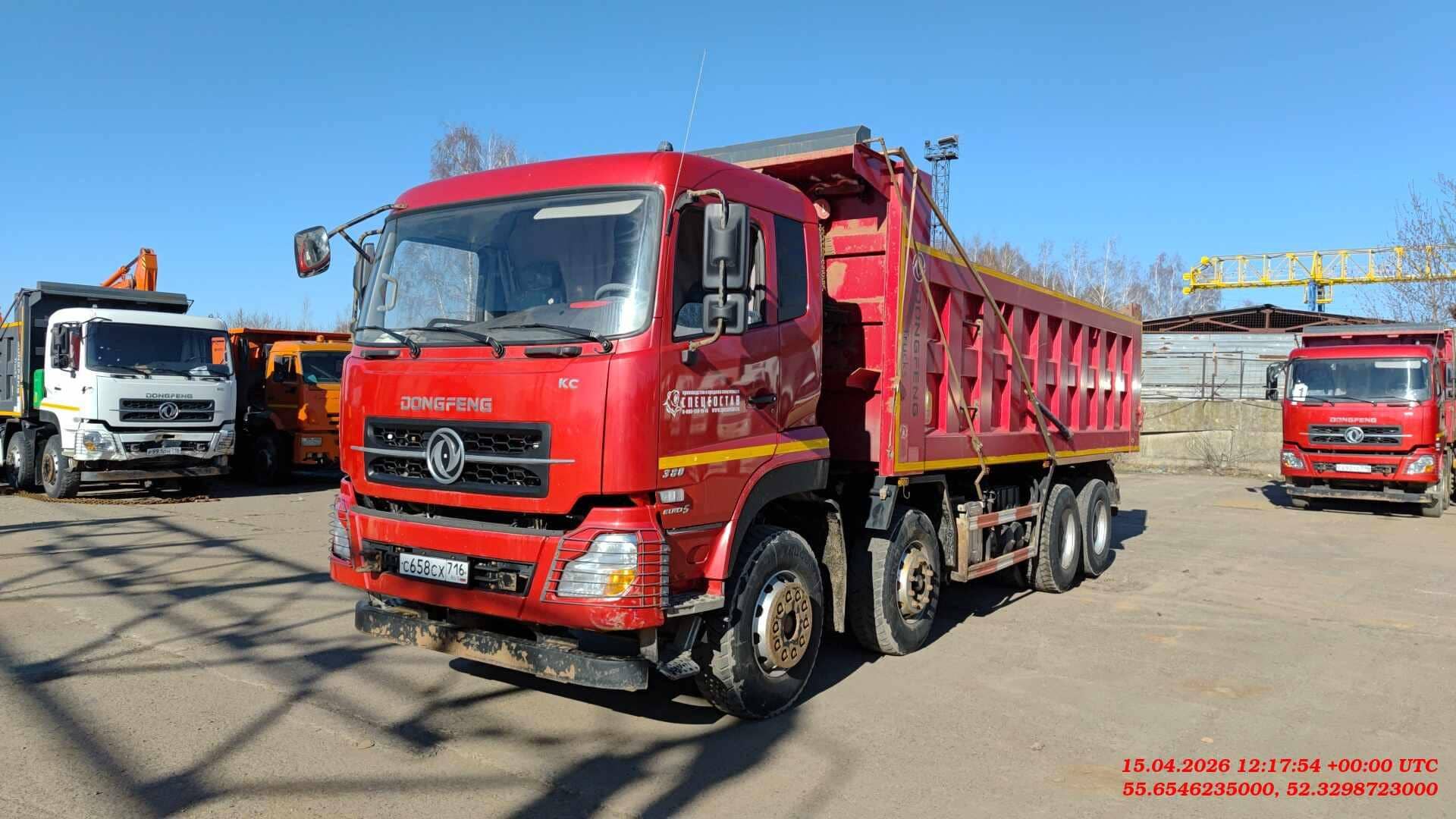 DongFeng DFH 3440 A 80 8x4,  61 420 км, 2022 года в лизинг