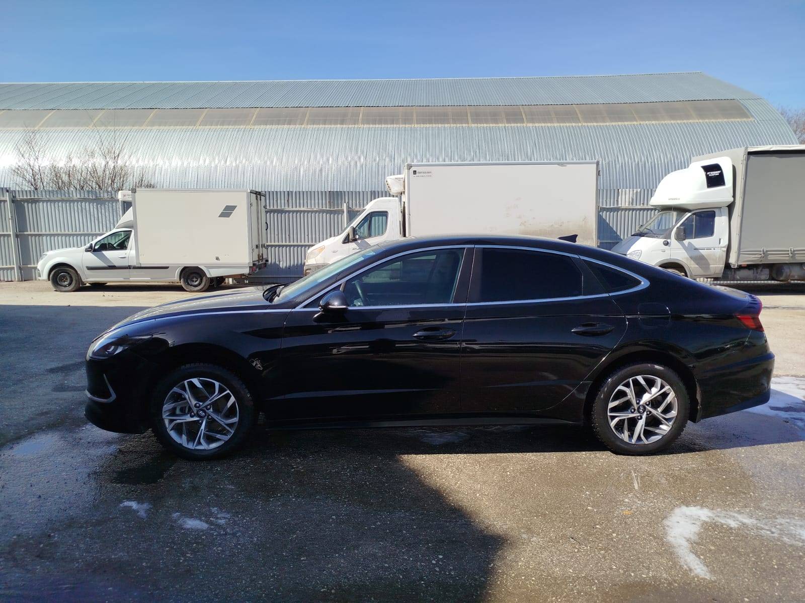 Hyundai Sonata,  116 988 км, 2020 года в лизинг