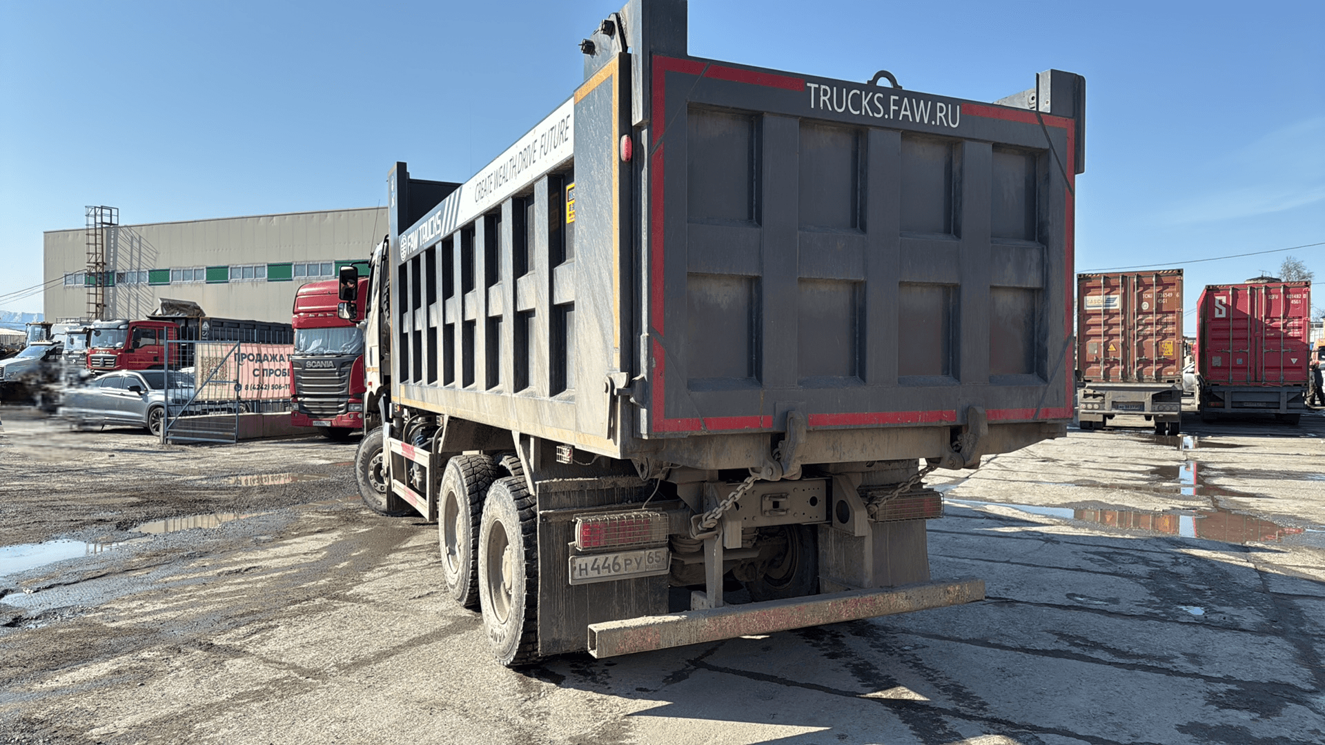 FAW CA3250P66K2T1E5 6х4,  21 030 км, 2023 года в лизинг