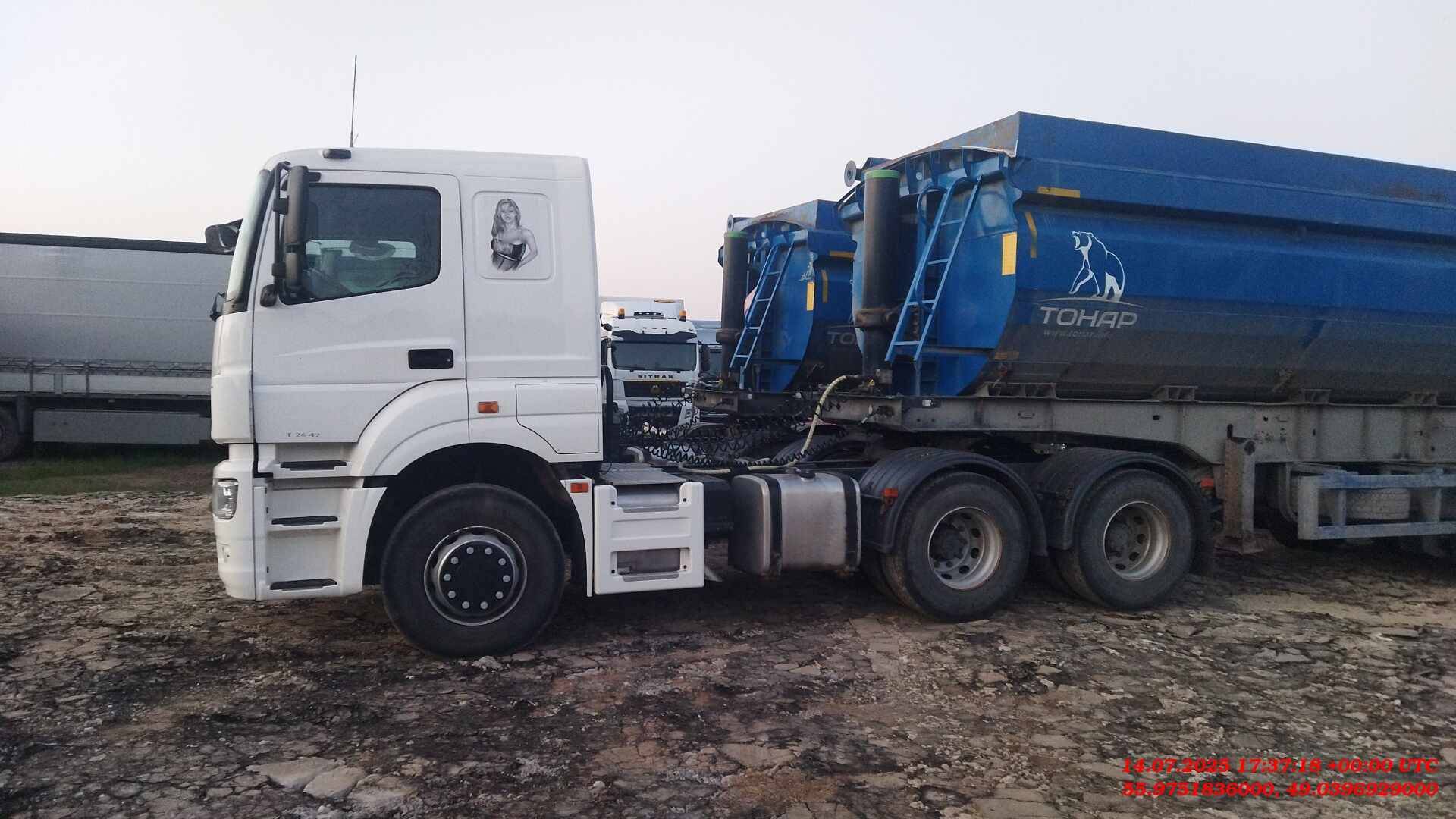 КАМАЗ 65206-T5 (Т2642),  179 412 км, 2022 года