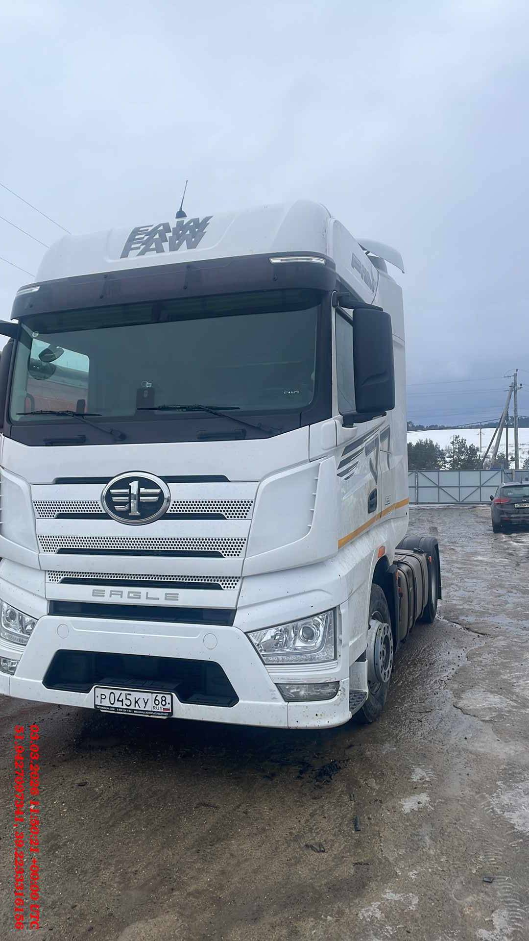 FAW CA4180P77K25E5 4x2,  351 391 км, 2023 года в лизинг