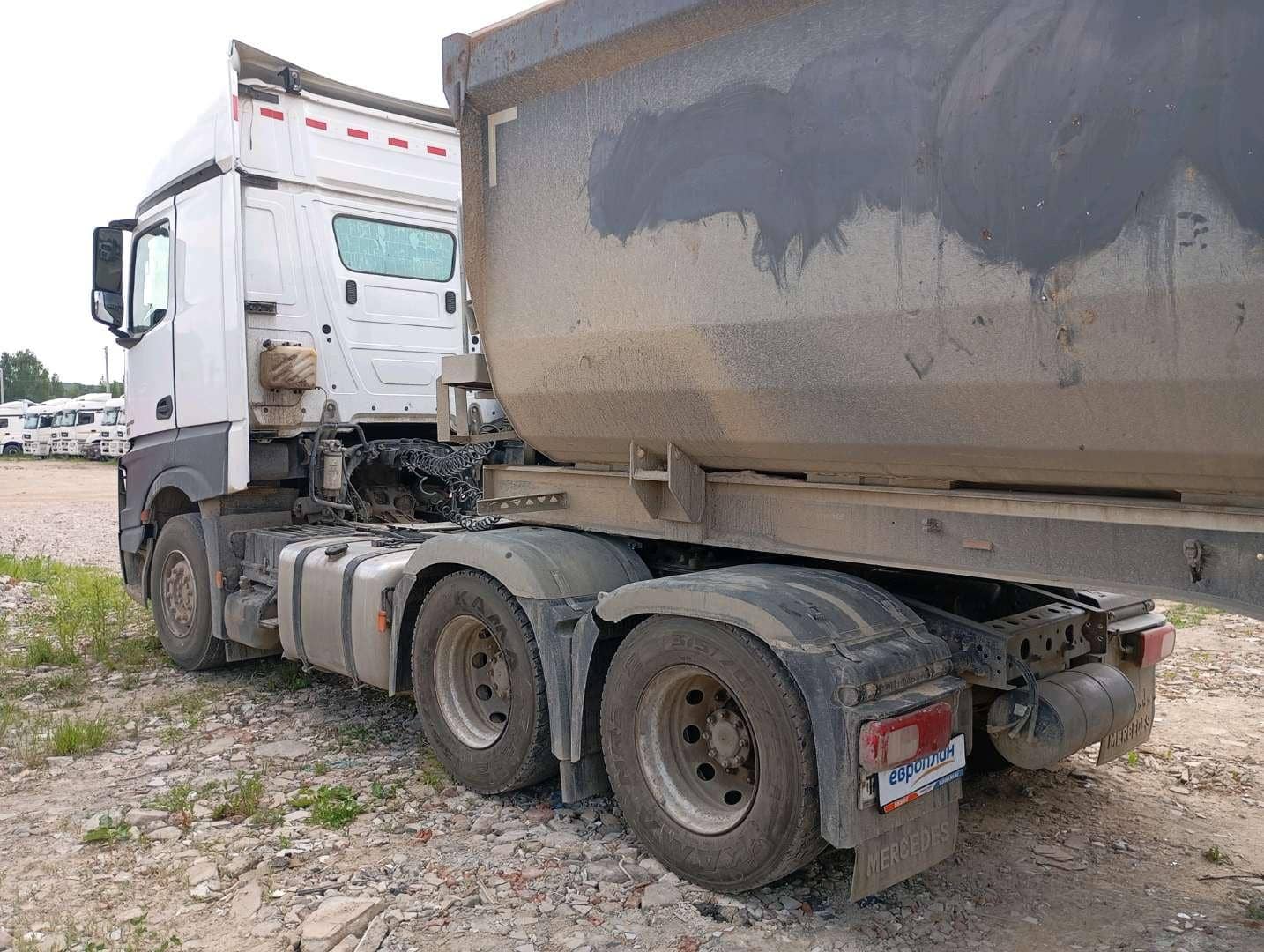 Mercedes-Benz Actros 2648 LS 6X4 (StreamSpace),  406 687 км, 2023 года в лизинг
