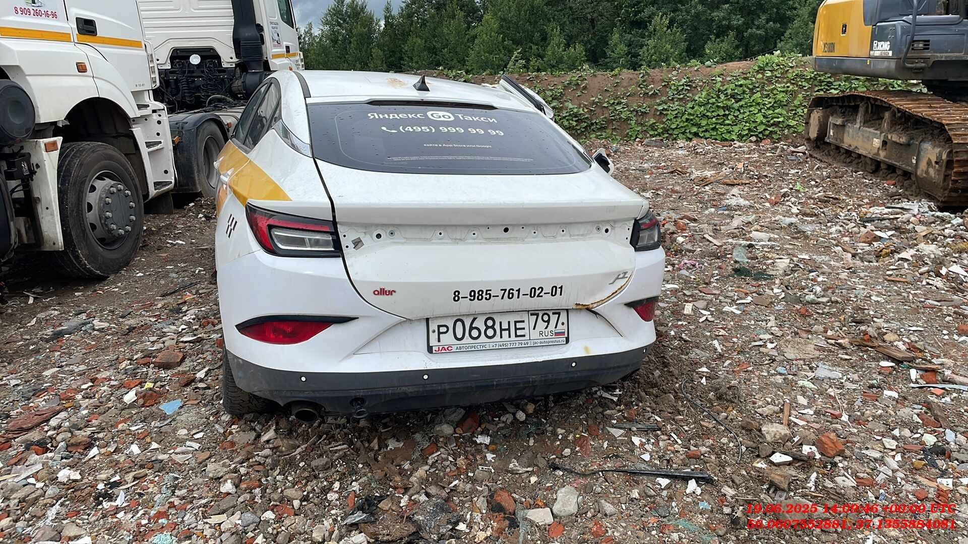 JAC J7,  50 000 км, 2023 года