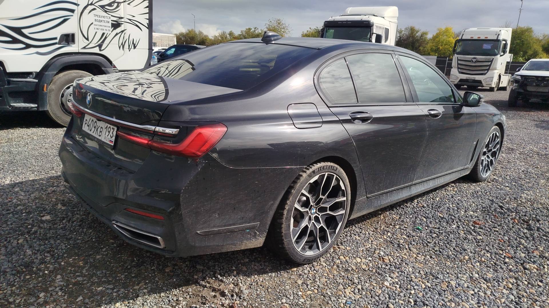 BMW 7 серия,  121 122 км, 2019 года в лизинг