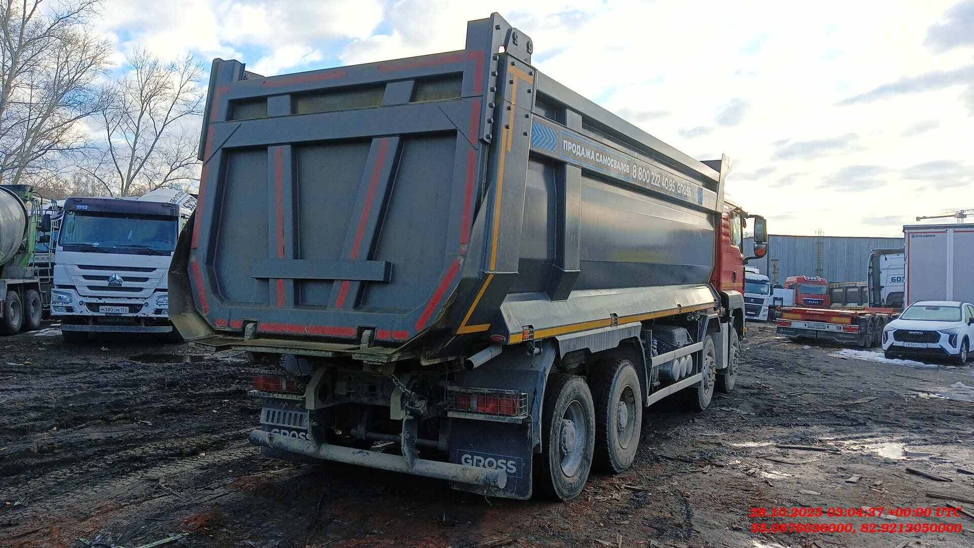 HOWO ZZ3317V386GE1 8х4,  54 548 км, 2024 года в лизинг