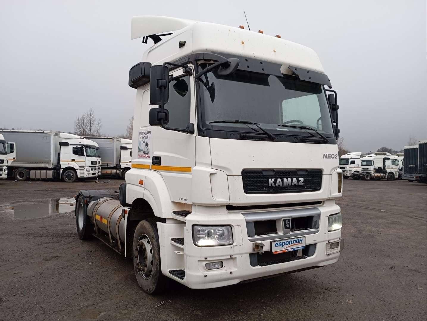 КАМАЗ 5490-5P CNG (M1840),  633 947 км, 2020 года в лизинг