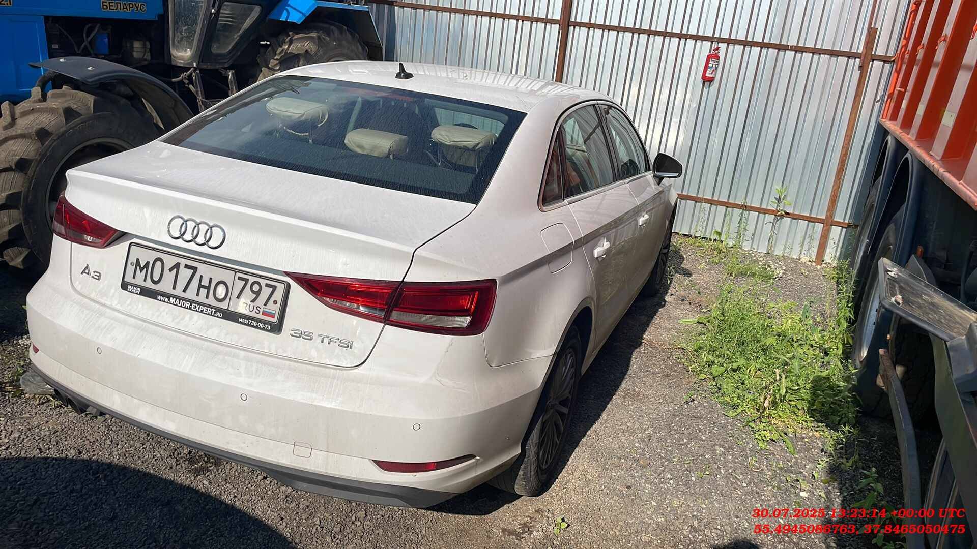 Audi A3 Sedan,  200 945 км, 2018 года в лизинг