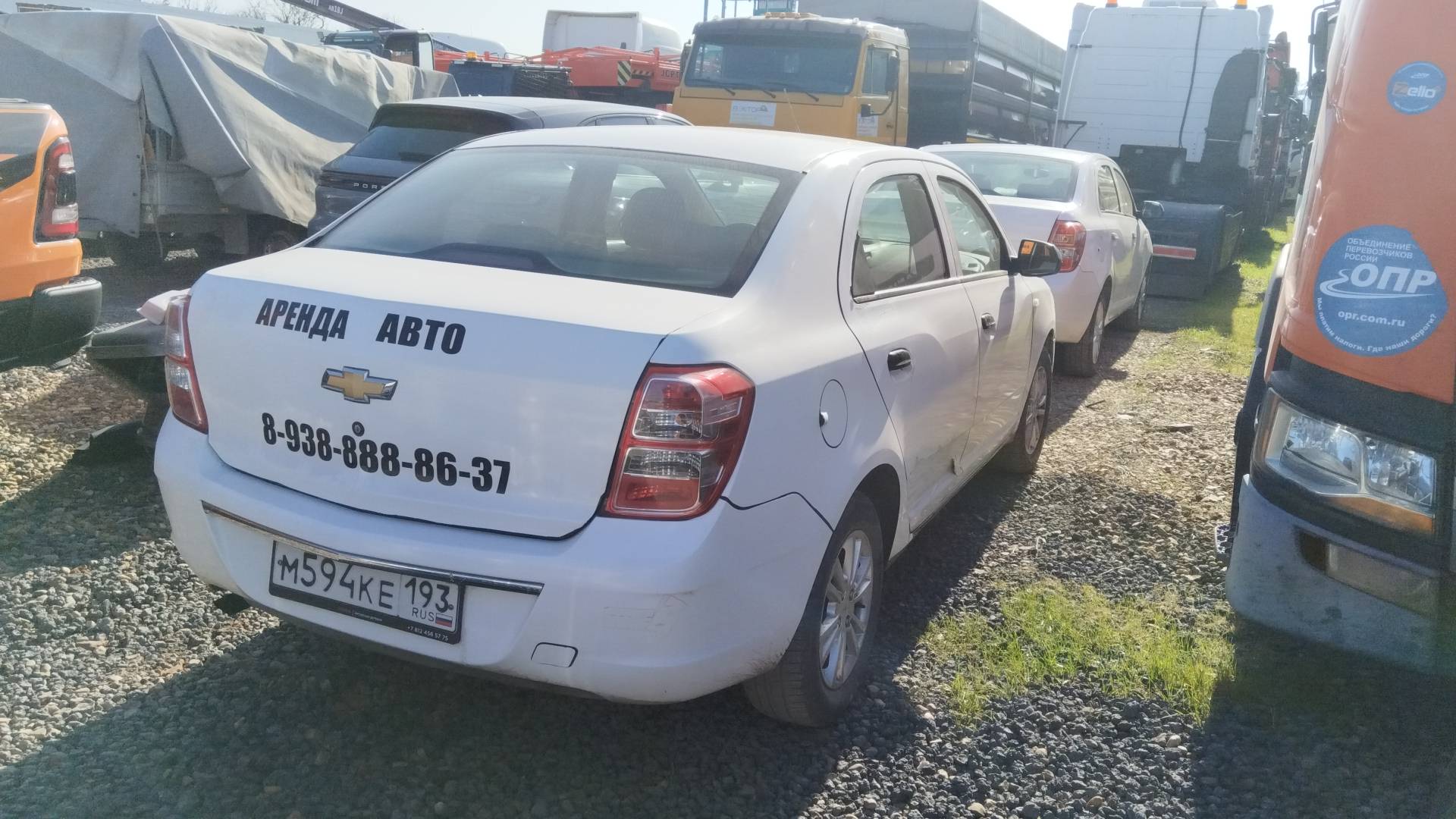 Chevrolet Cobalt,  88 303 км, 2023 года в лизинг