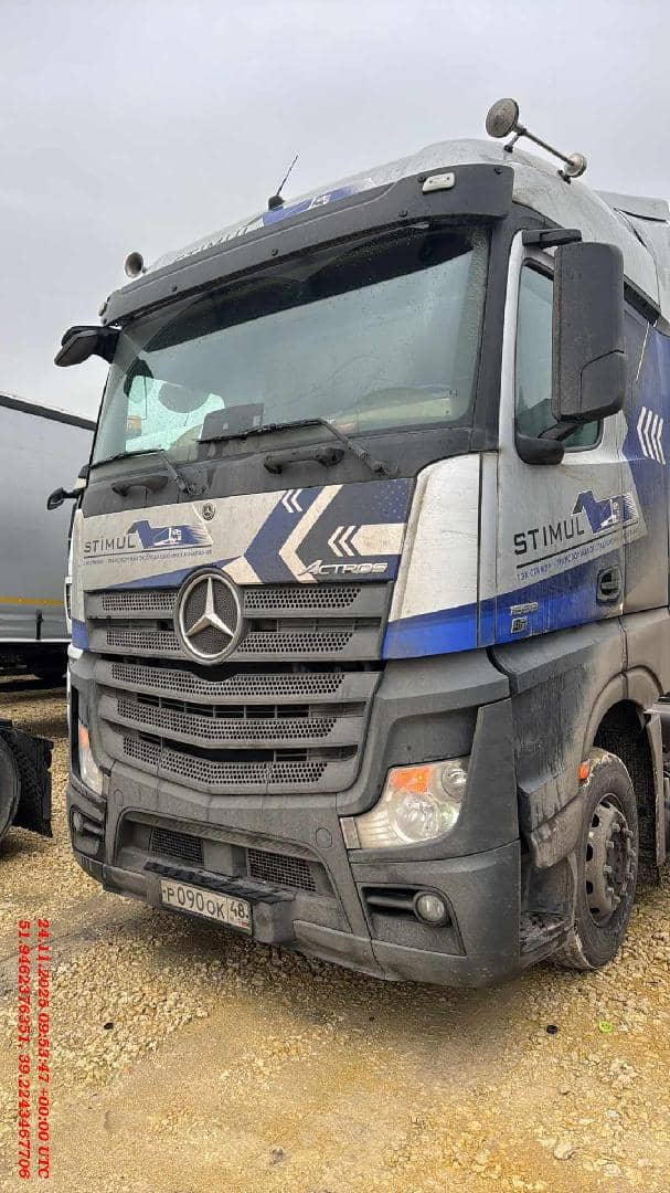 Mercedes-Benz Actros 1853,  308 695 км, 2023 года в лизинг