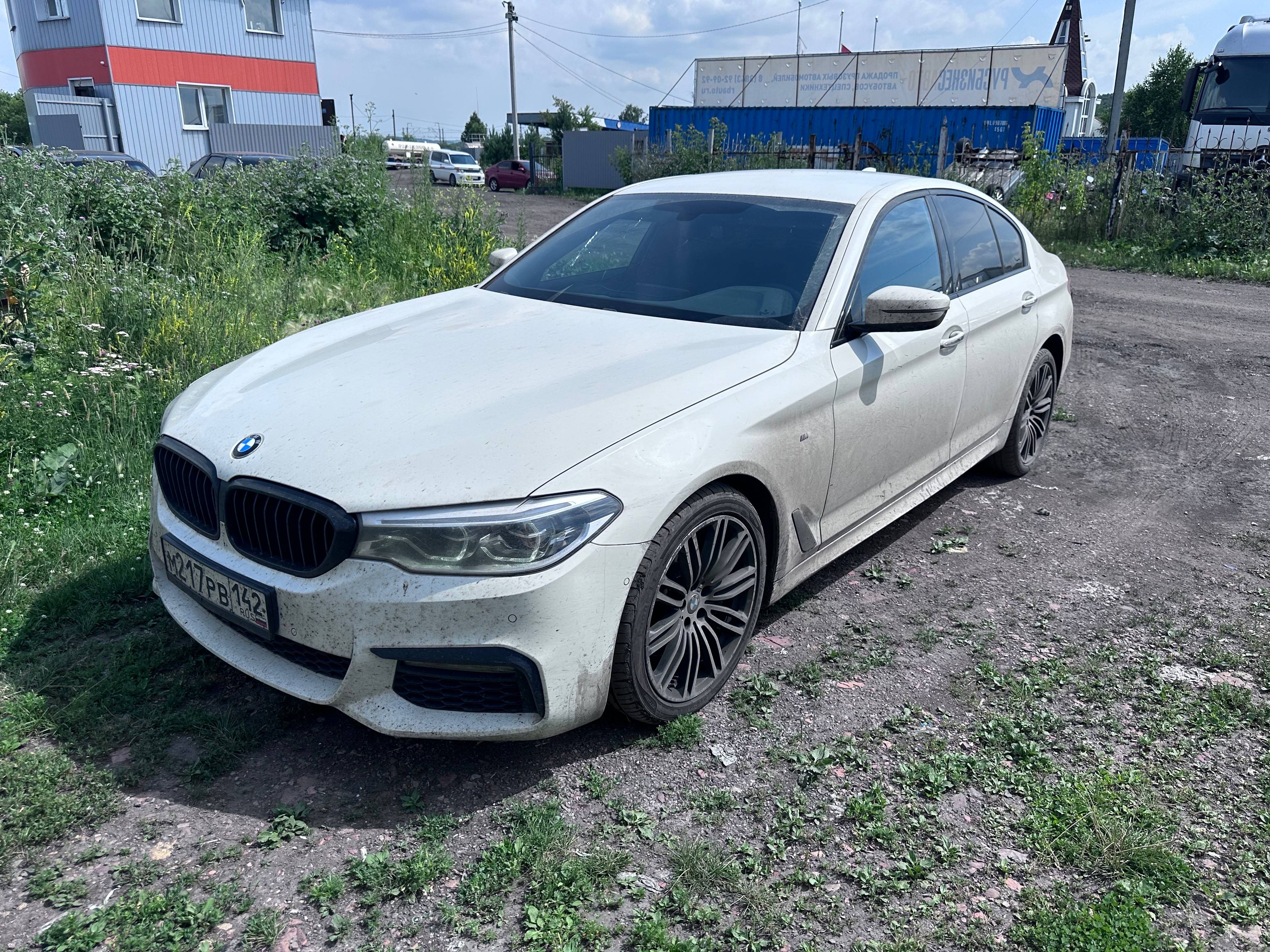 BMW 5 серия,  74 360 км, 2018 года в лизинг