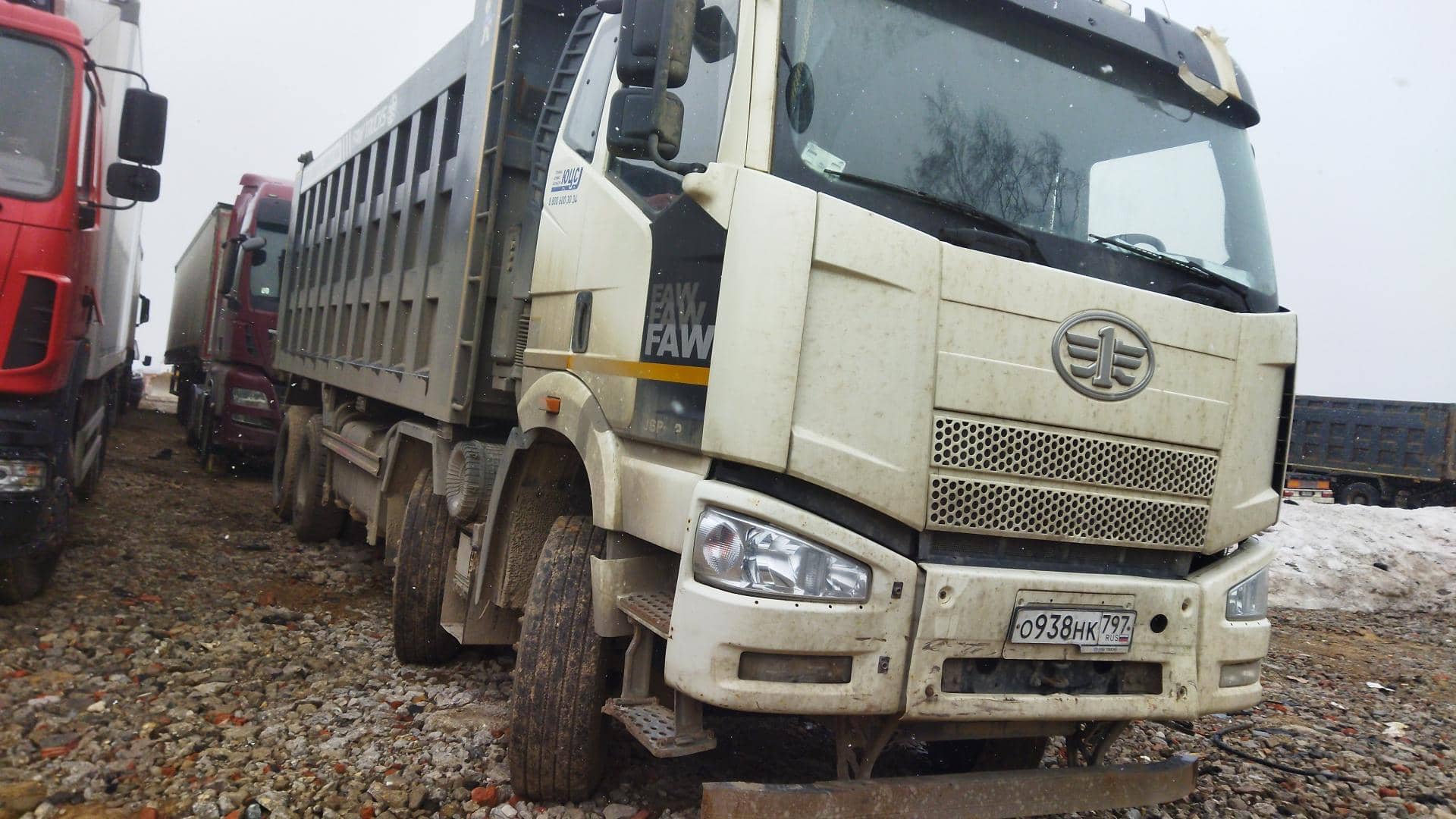 FAW CA3310P66K24T4E5 8х4,  236 808 км, 2023 года в лизинг