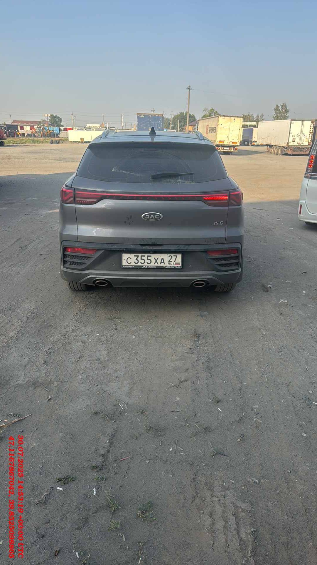 JAC JS6,  31 933 км, 2022 года в лизинг