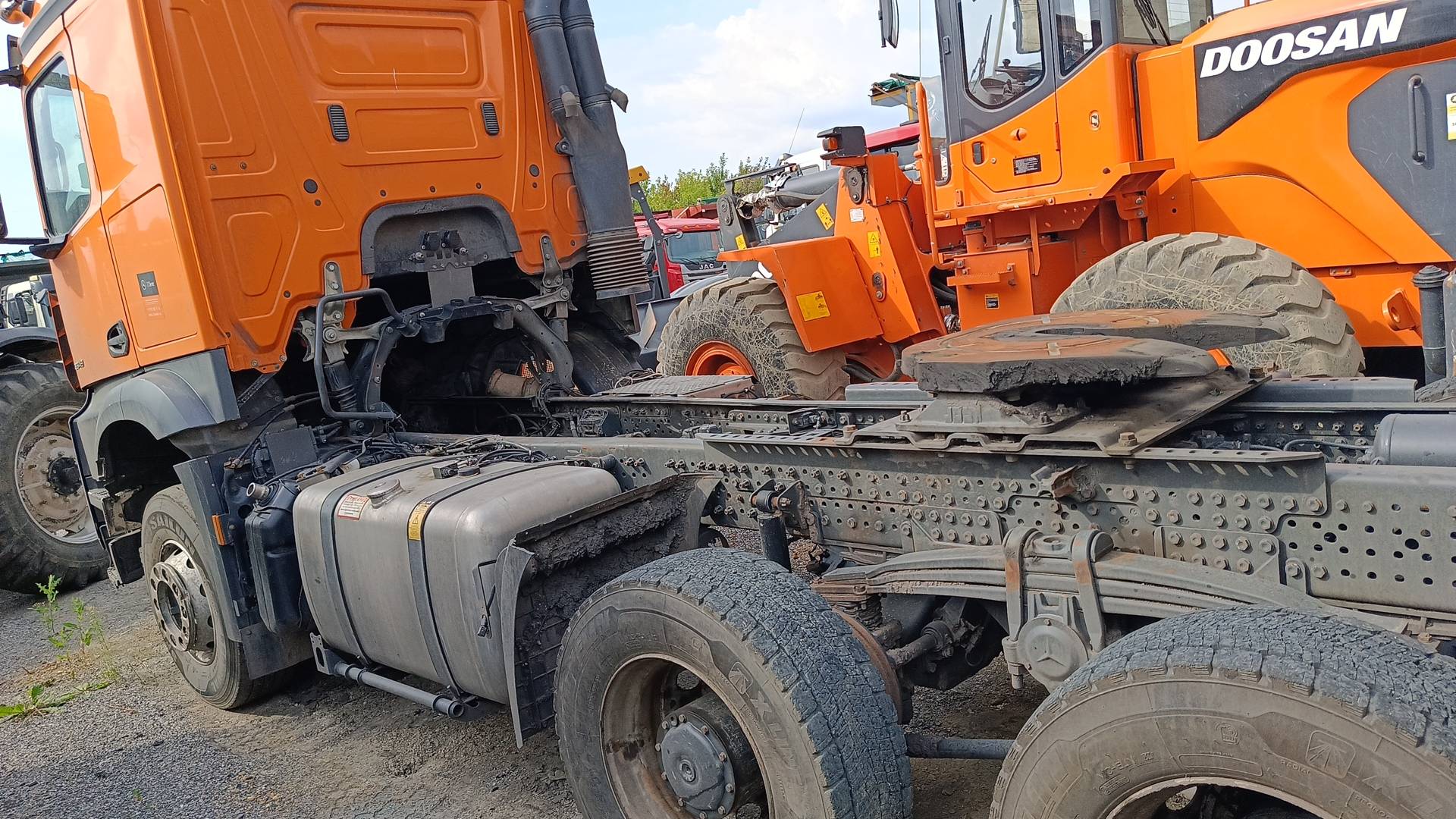 Mercedes-Benz Arocs 5 3348 S 6x4 (ClassicSpace),  10 000 км, 2020 года в лизинг