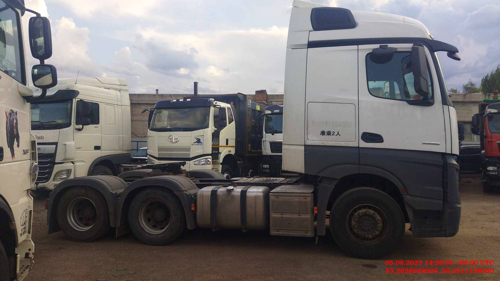 Mercedes-Benz Actros C 2658 6X4 (StreamSpace),  81 907 км, 2022 года в лизинг
